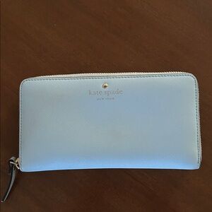 Kate spade wallet. Light blue beautiful color